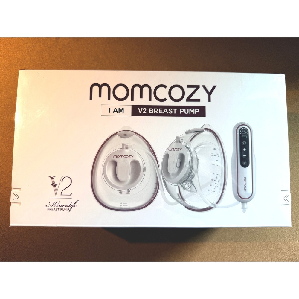 Momcozy V2 Wearable Breast Pump NEW Wireless Hands-Free BP141 Ultra Light Potent